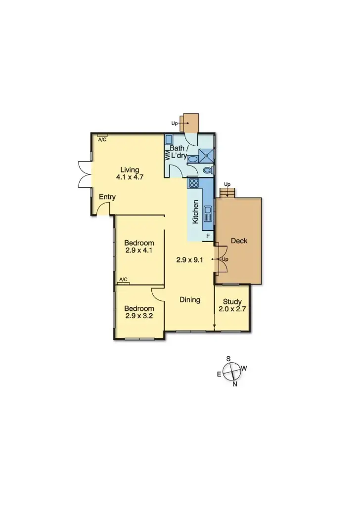 Floorplan of Homely house listing, 2/66 Volitans Avenue, Mount Eliza VIC 3930