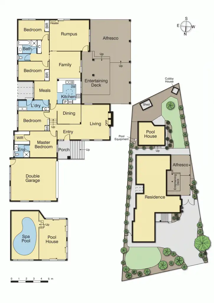Floorplan of Homely house listing, 48 Leane Drive, Eltham VIC 3095