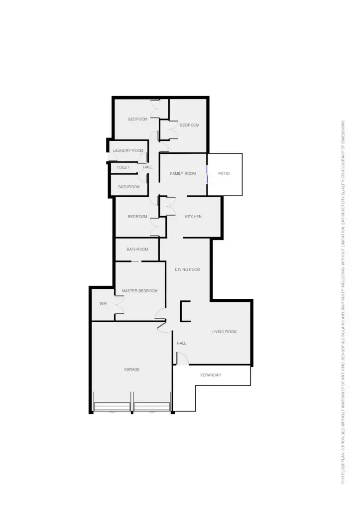 Floorplan of Homely house listing, 6 Blair Close, Raymond Terrace NSW 2324