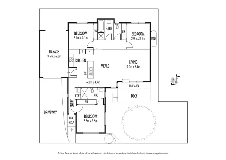 Floorplan of Homely house listing, 2/5 Gladys Grove, Croydon VIC 3136