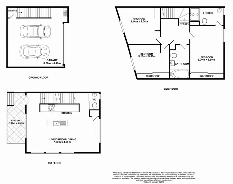 Floorplan of Homely townhouse listing, 66 Skew Street, Sherwood QLD 4075