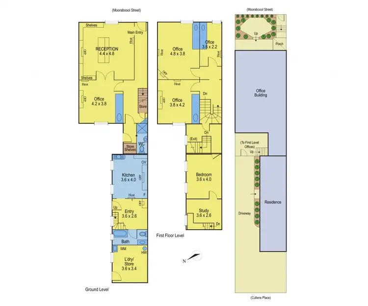 Floorplan of Homely house listing, 224 Moorabool Street, Geelong VIC 3220