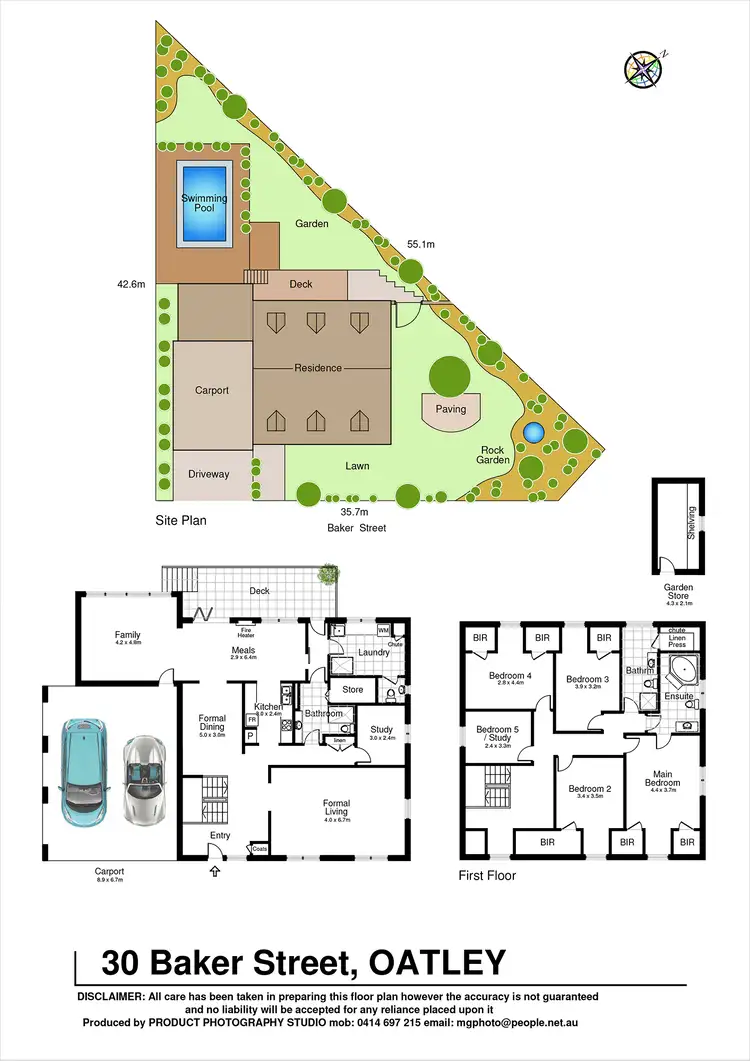 Floorplan of Homely house listing, 30 Baker Street, Oatley NSW 2223