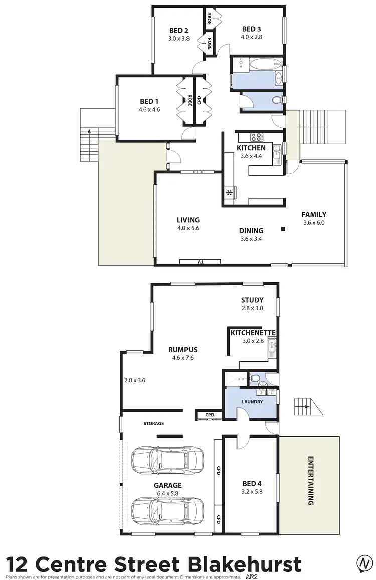 Floorplan of Homely house listing, 12 Centre Street, Blakehurst NSW 2221