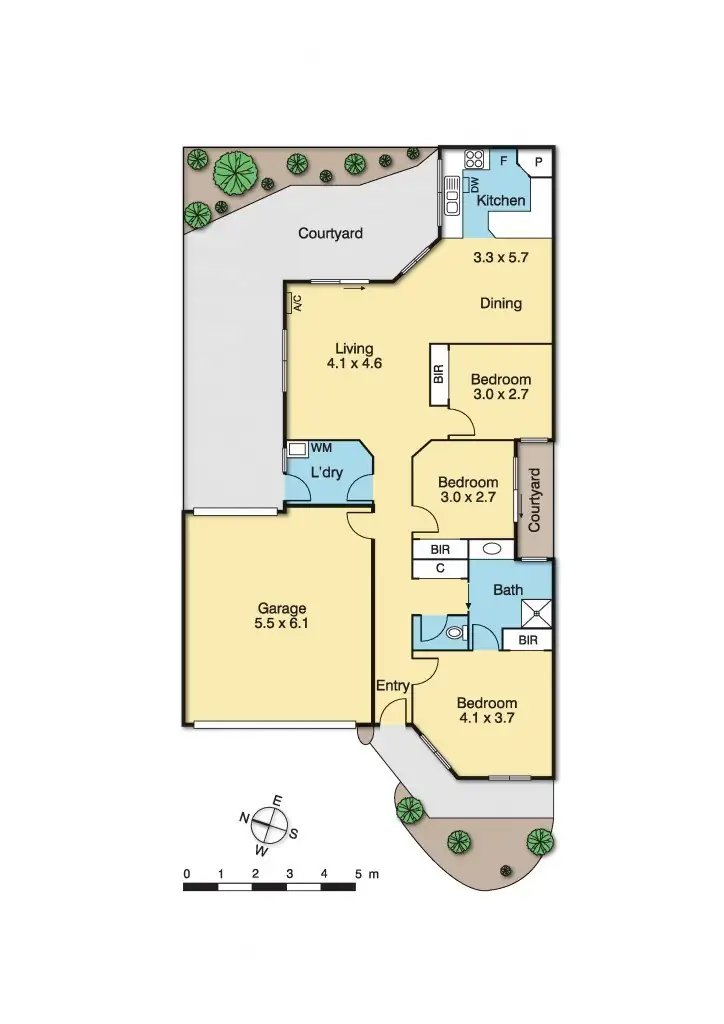 Floorplan of Homely house listing, 4/15 Alma Street, Lower Plenty VIC 3093