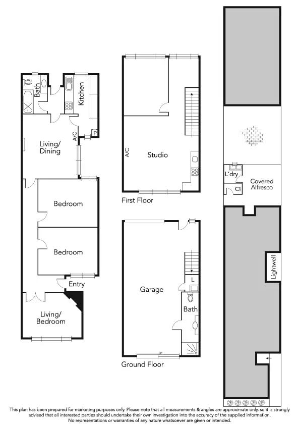 Floorplan of Homely house listing, 45 Hambleton Street, Albert Park VIC 3206