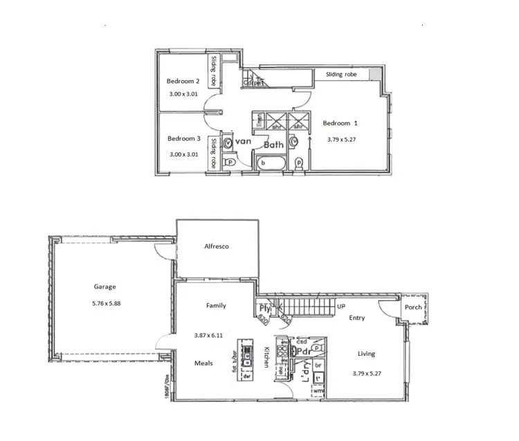 Floorplan of Homely house listing, 11A Keith Street, Hectorville SA 5073