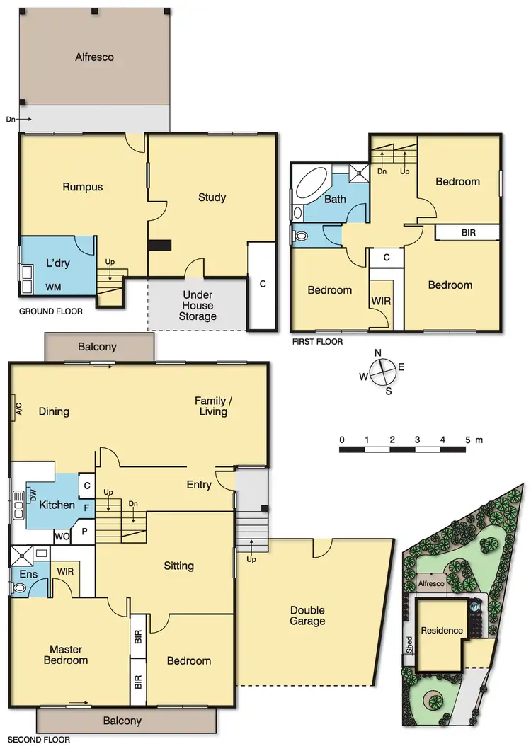 Floorplan of Homely house listing, 163 Martins Lane, Viewbank VIC 3084