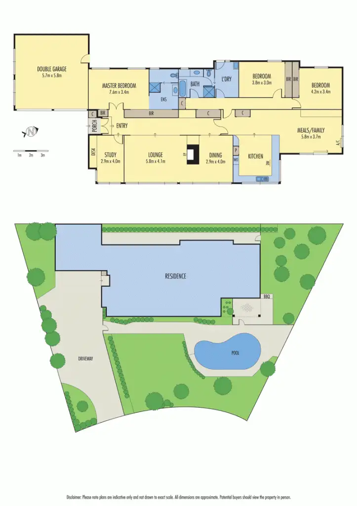 Floorplan of Homely house listing, 7 Keryn Close, Templestowe VIC 3106
