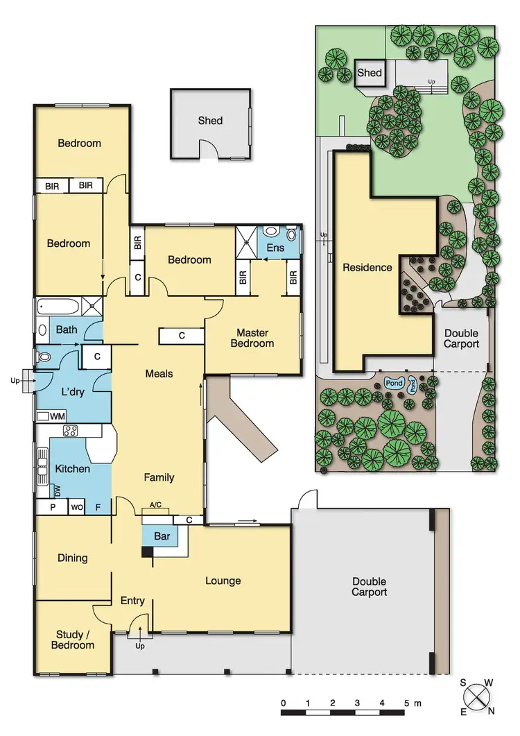 Floorplan of Homely house listing, 32 Wycliffe Crescent, Eltham VIC 3095