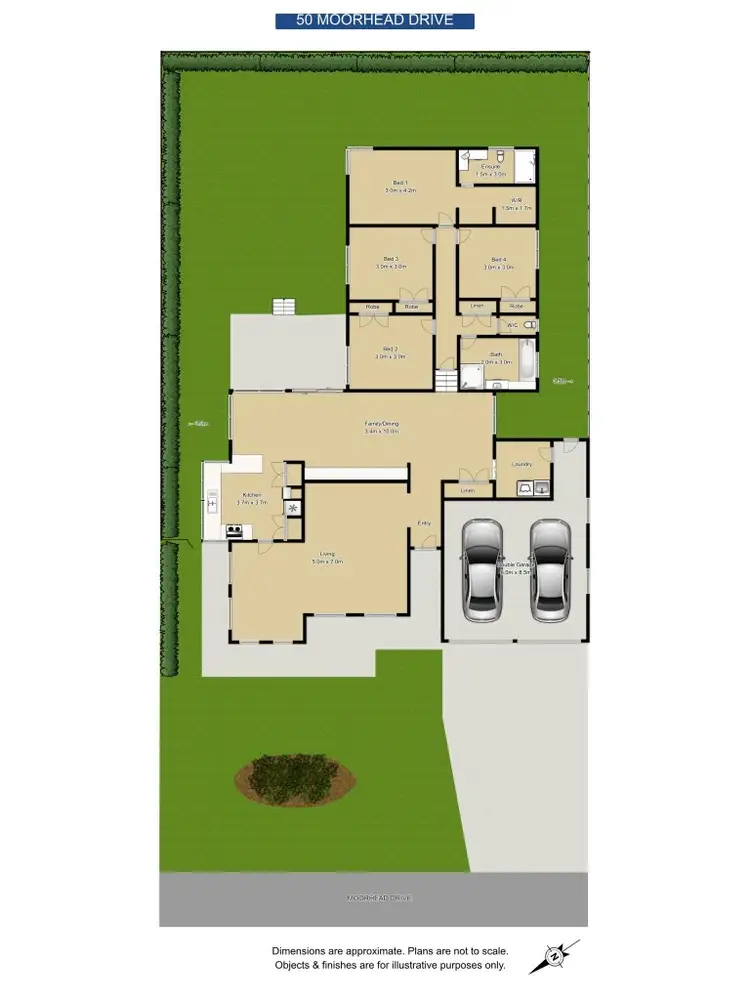 Floorplan of Homely house listing, 50 Moorhead Drive, South Grafton NSW 2460