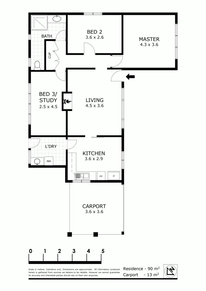 Floorplan of Homely house listing, 11 Indle Street, Willagee WA 6156