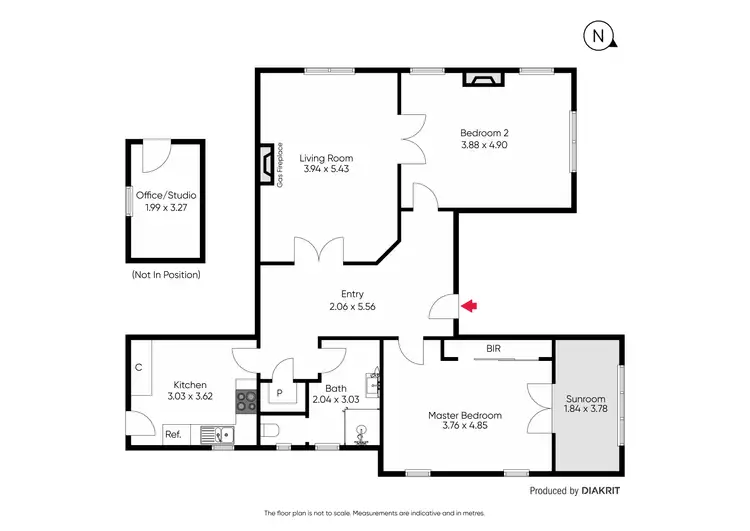 Floorplan of Homely apartment listing, 1/1 Wimbledon Avenue, Elwood VIC 3184