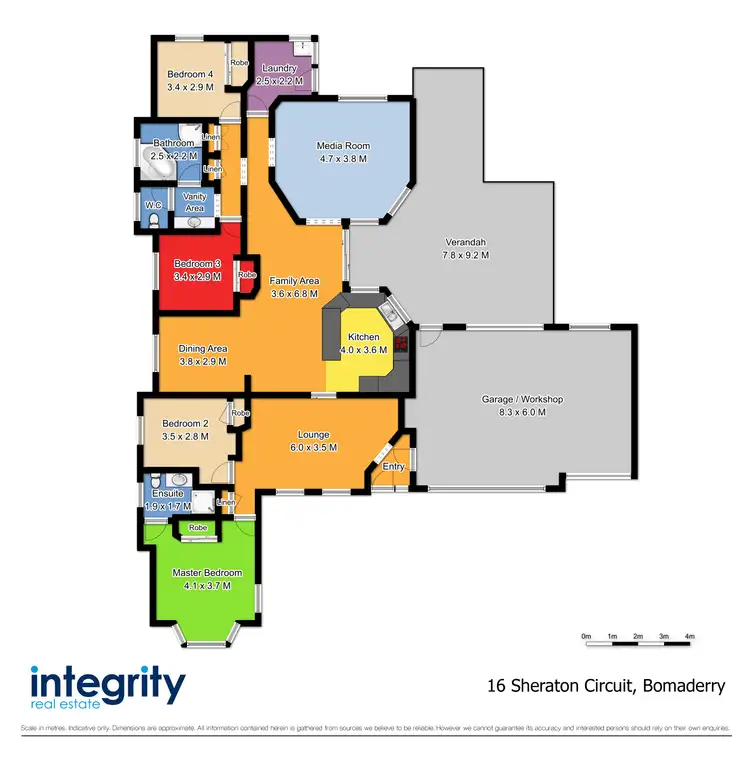 Floorplan of Homely house listing, 16 Sheraton Circuit, Bomaderry NSW 2541