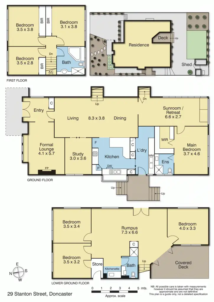 Floorplan of Homely house listing, 29 Stanton Street, Doncaster VIC 3108
