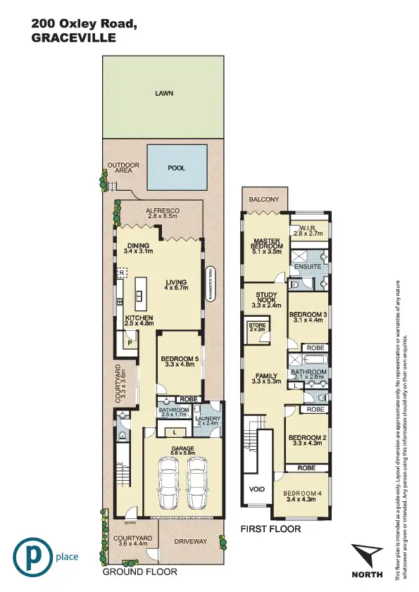 Floorplan of Homely house listing, 200 Oxley Road, Graceville QLD 4075