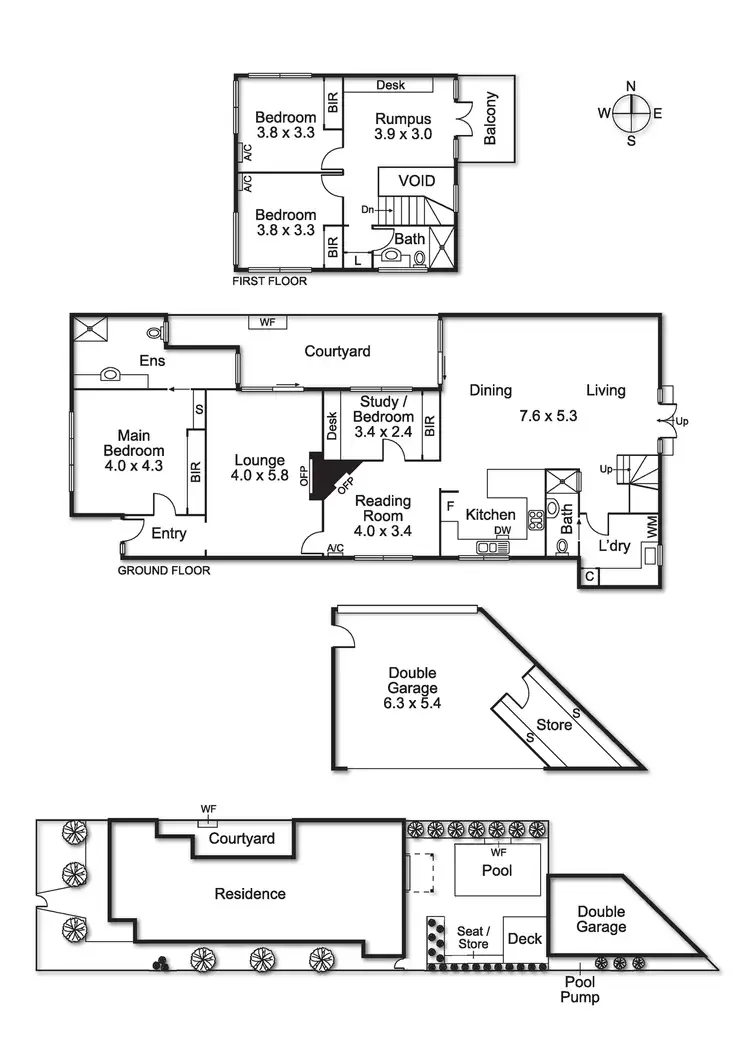 Floorplan of Homely house listing, 38 Agnew Street, Brighton East VIC 3187