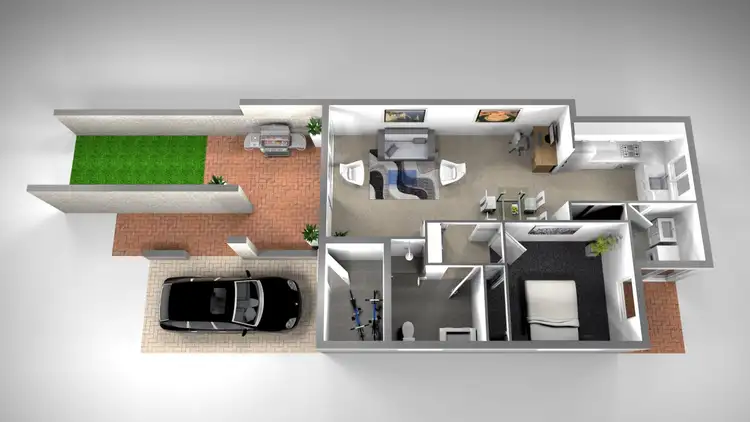Floorplan of Homely unit listing, 2/4 McKimmie Rd, Palmyra WA 6157