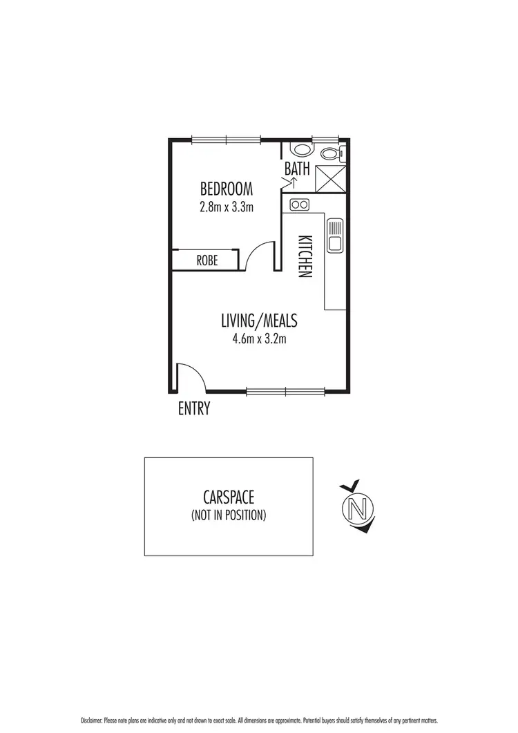 Floorplan of Homely apartment listing, 6/34 Royal Avenue, Glen Huntly VIC 3163