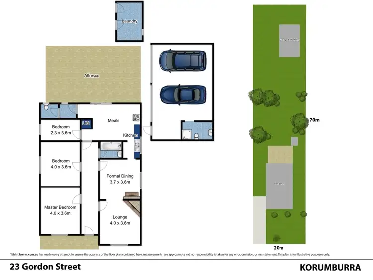 Floorplan of Homely house listing, 23. Gordon Street, Korumburra VIC 3950