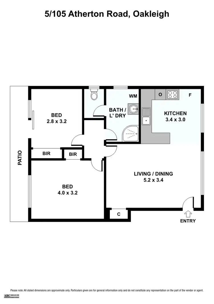 Floorplan of Homely apartment listing, 5/105 Atherton Road, Oakleigh VIC 3166