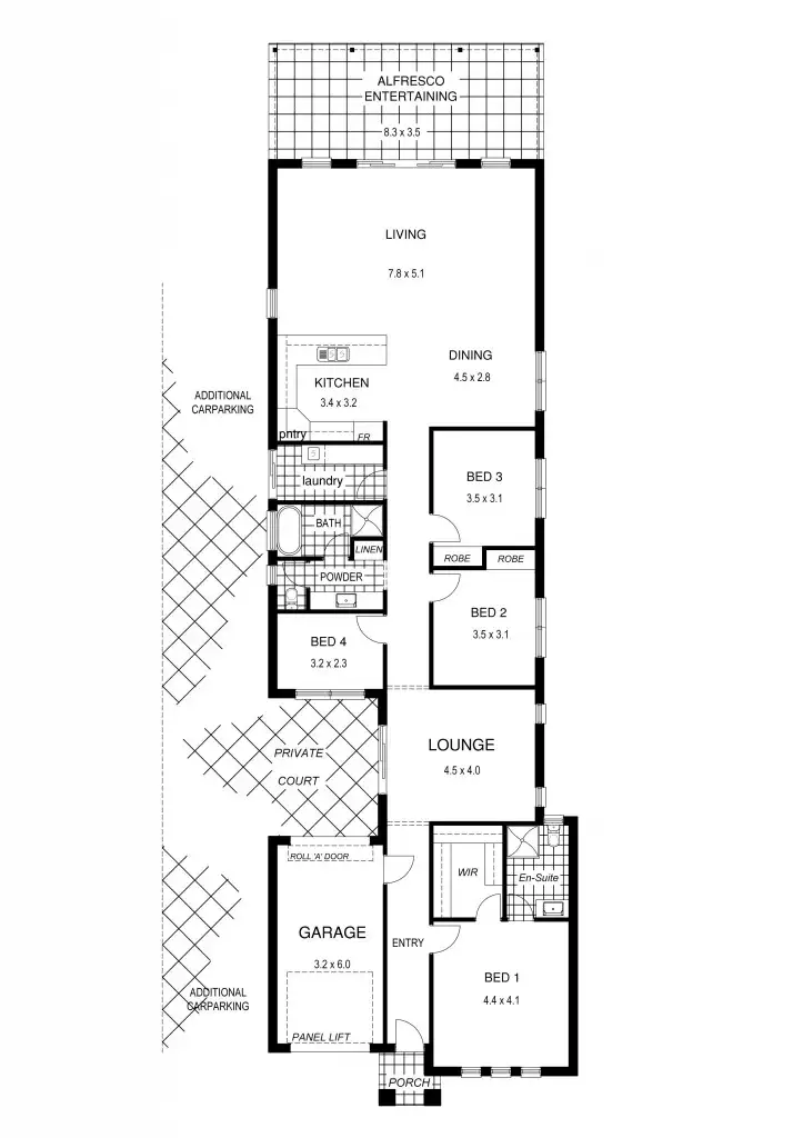 Floorplan of Homely house listing, 9B Fry Terrace, Newton SA 5074