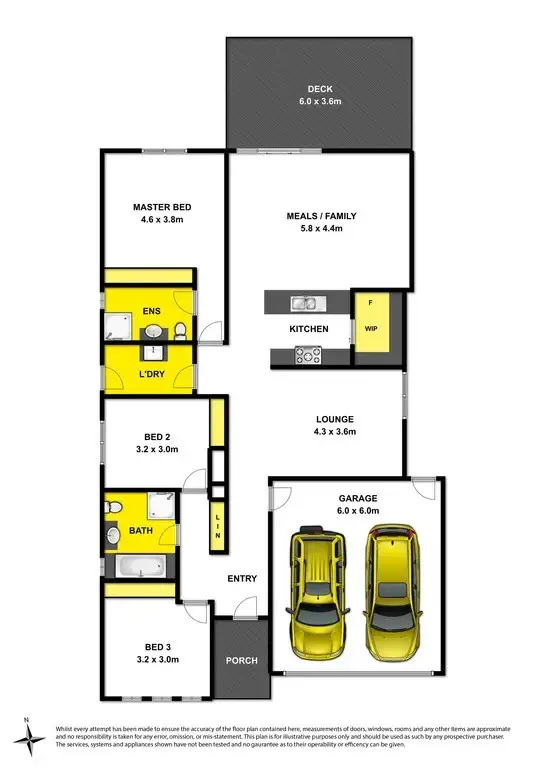 Floorplan of Homely house listing, 59 Coastside Drive, Armstrong Creek VIC 3217