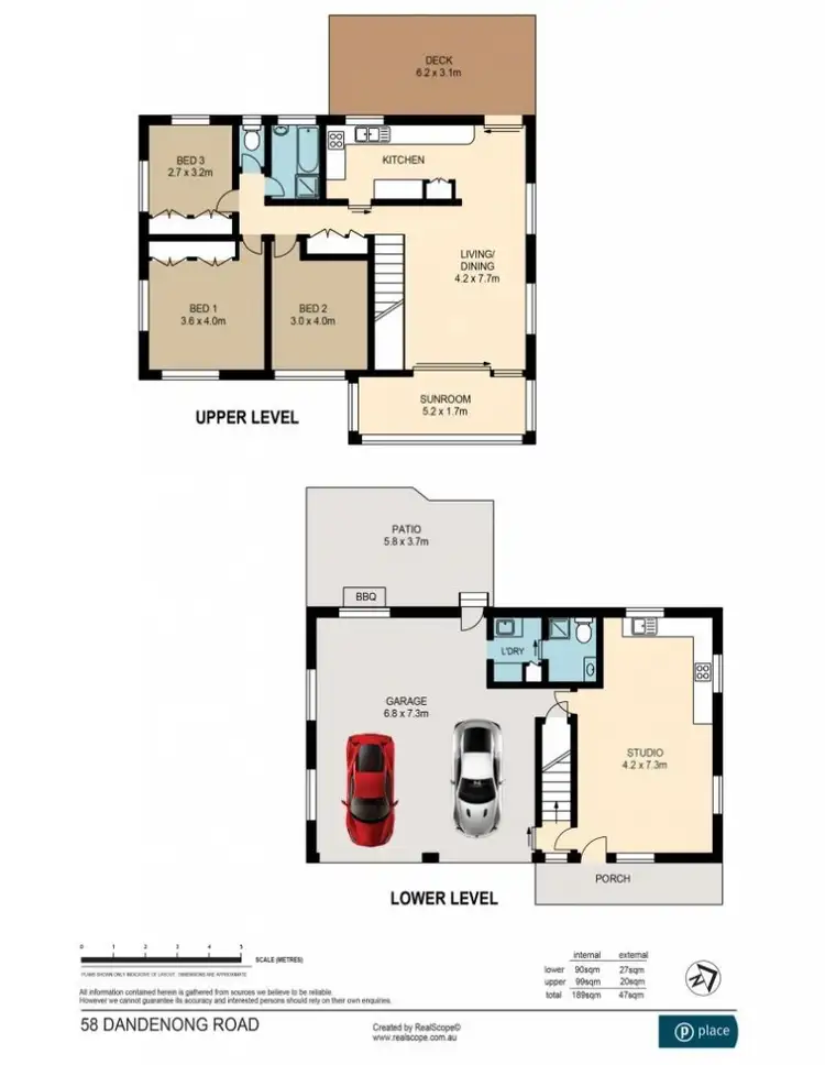 Floorplan of Homely house listing, 58 Dandenong Road, Jamboree Heights QLD 4074