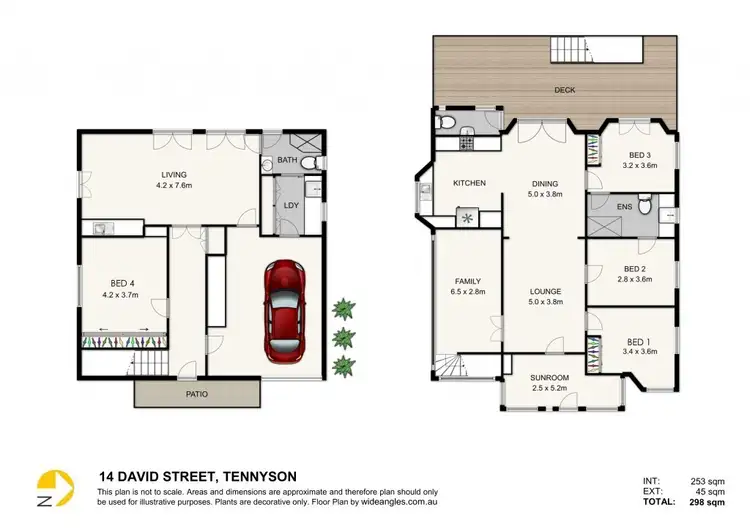 Floorplan of Homely house listing, 14 David Street, Tennyson QLD 4105