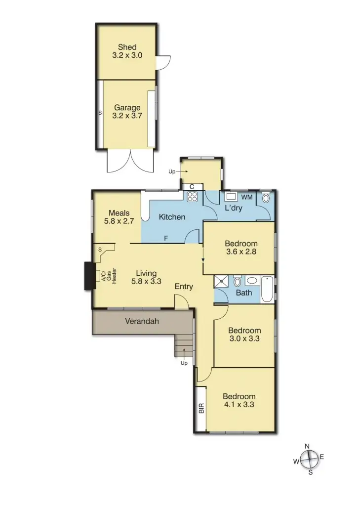 Floorplan of Homely house listing, 11 Brae Grove, Nunawading VIC 3131