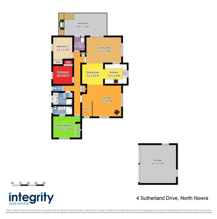 Floorplan of Homely house listing, 4 Sutherland Drive, North Nowra NSW 2541