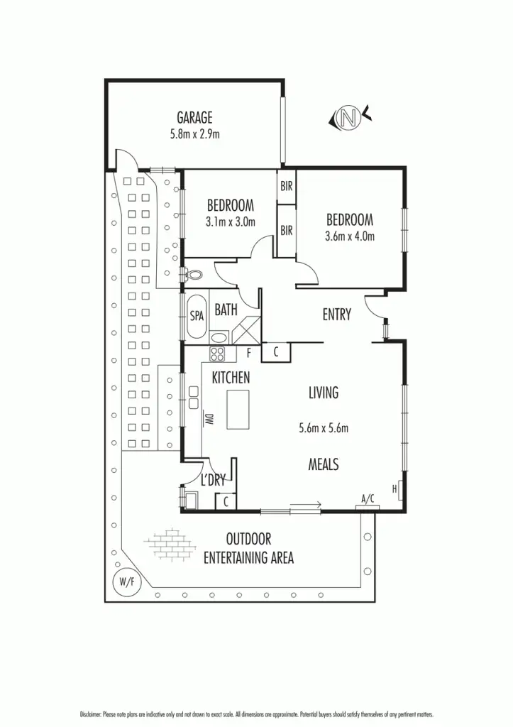 Floorplan of Homely unit listing, 5/34-36 Mount Street, Altona VIC 3018