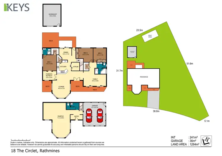 Floorplan of Homely house listing, 18 The Circlet, Rathmines NSW 2283
