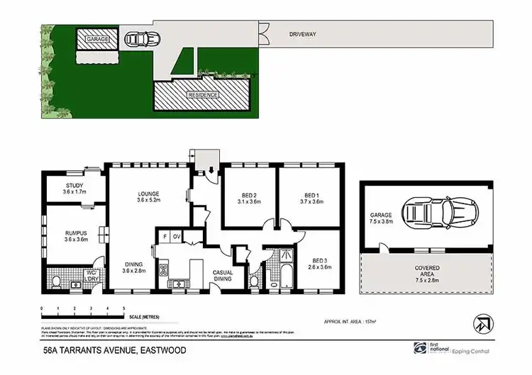 Floorplan of Homely house listing, 56A Tarrants Avenue, Eastwood NSW 2122