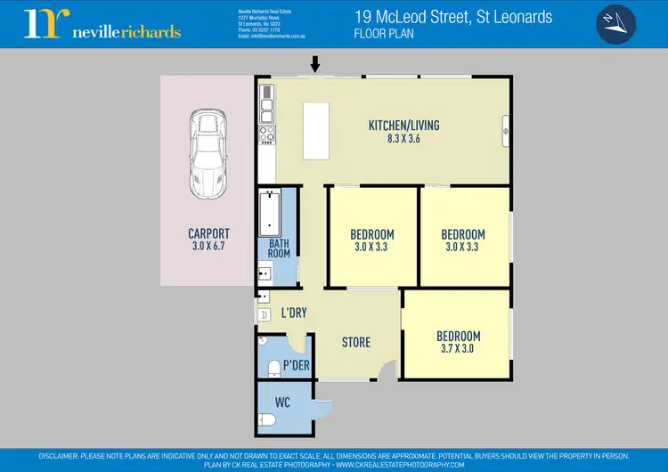 Floorplan of Homely house listing, 19 McLeod Street, St Leonards VIC 3223