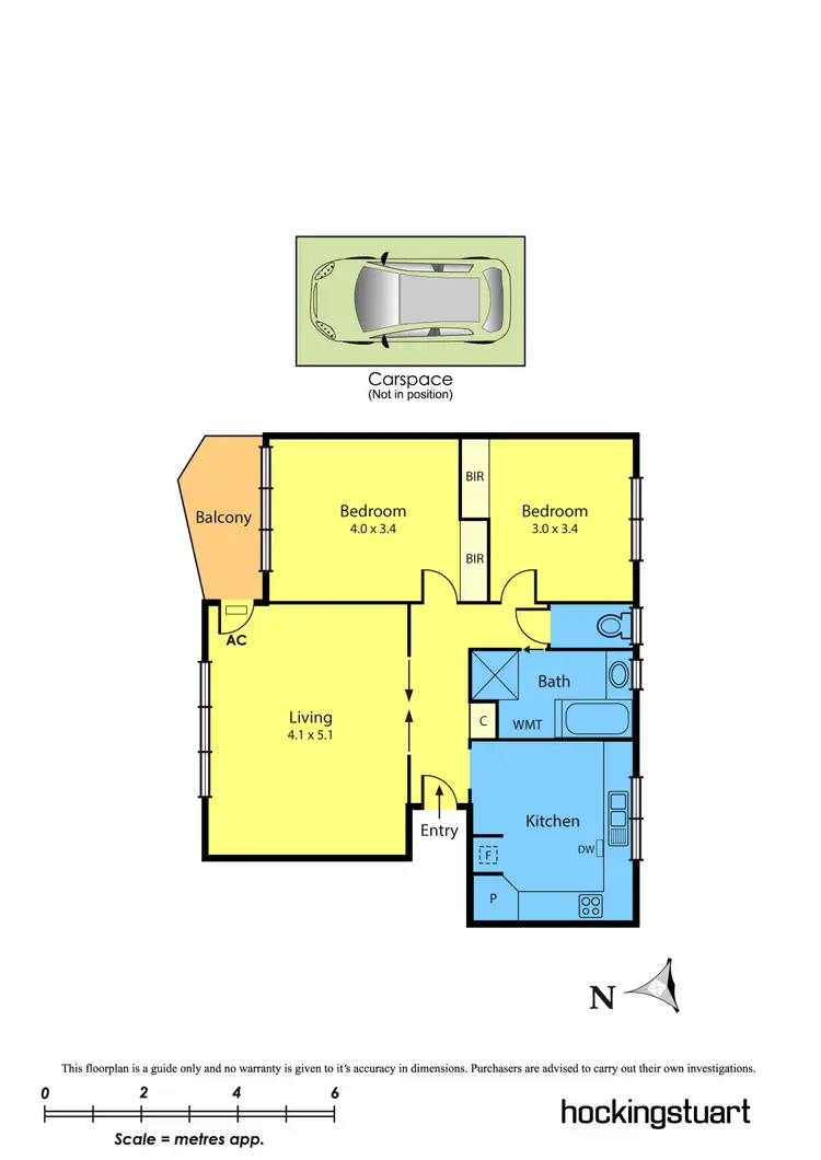 Floorplan of Homely apartment listing, 7/16 Lansdowne Road, St Kilda East VIC 3183