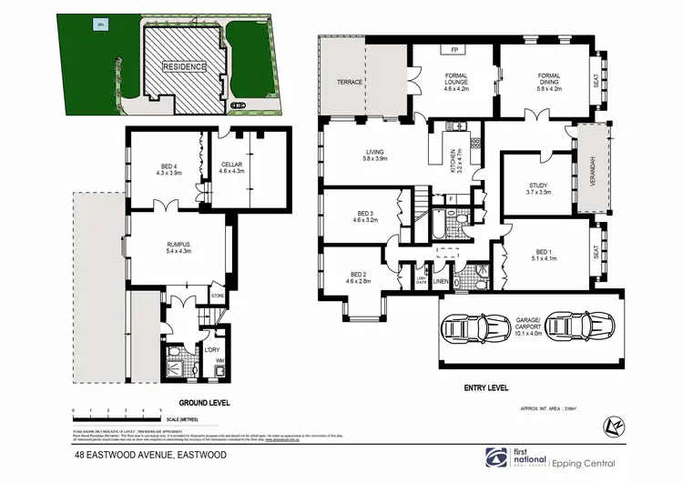 Floorplan of Homely house listing, 48 Eastwood Avenue, Eastwood NSW 2122