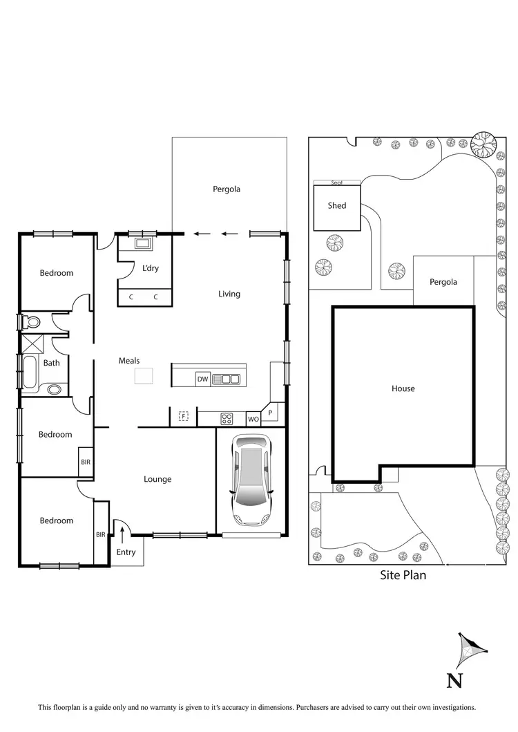 Floorplan of Homely house listing, 8 Parkview Drive, Aspendale VIC 3195