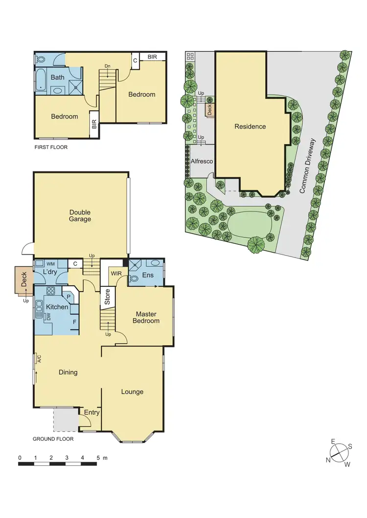Floorplan of Homely townhouse listing, 1/11 Warwick Road, Greensborough VIC 3088