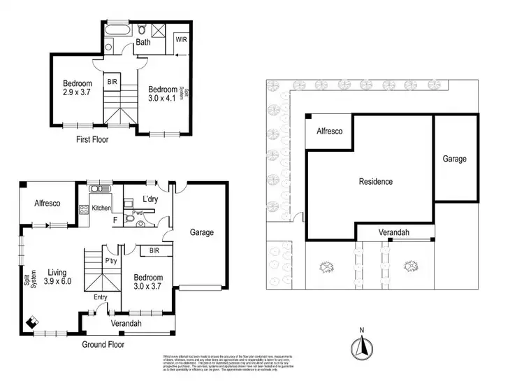 Floorplan of Homely house listing, 26 Coleman Crescent, Reservoir VIC 3073