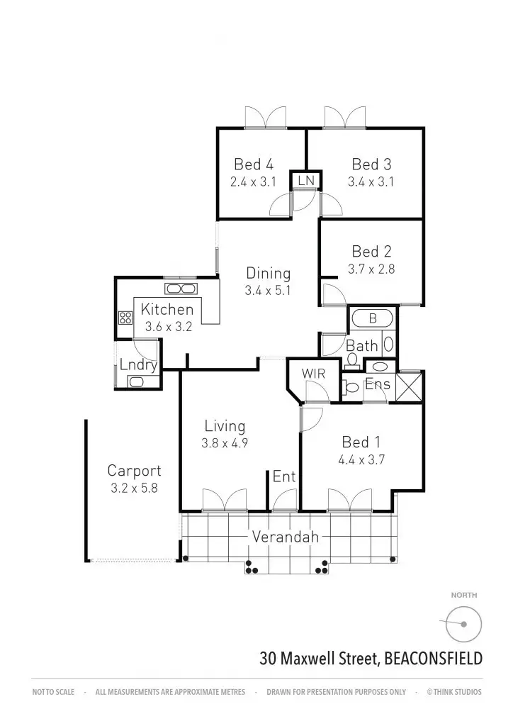 Floorplan of Homely house listing, 30 Maxwell Street, Beaconsfield WA 6162