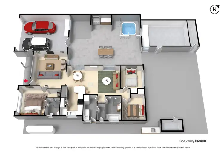 Floorplan of Homely house listing, 4 St Lawrence Close, Werribee VIC 3030