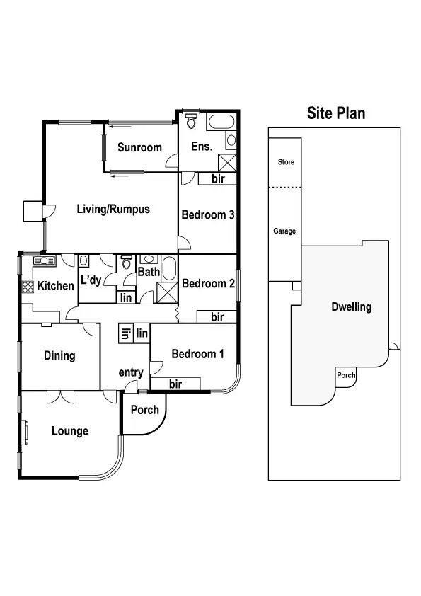 Floorplan of Homely house listing, 28 Mendip Road, Reservoir VIC 3073