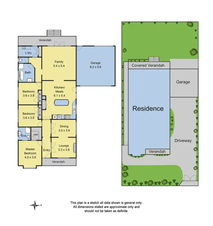 Floorplan of Homely house listing, 9 Federation Glen, Croydon Hills VIC 3136