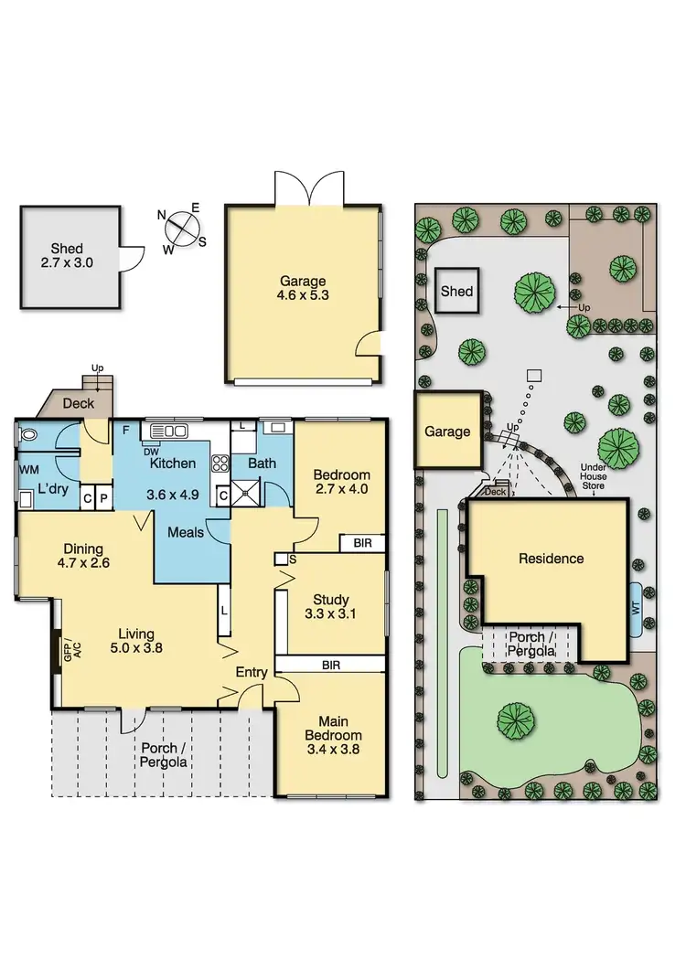 Floorplan of Homely house listing, 10 Kay Street, Mount Waverley VIC 3149