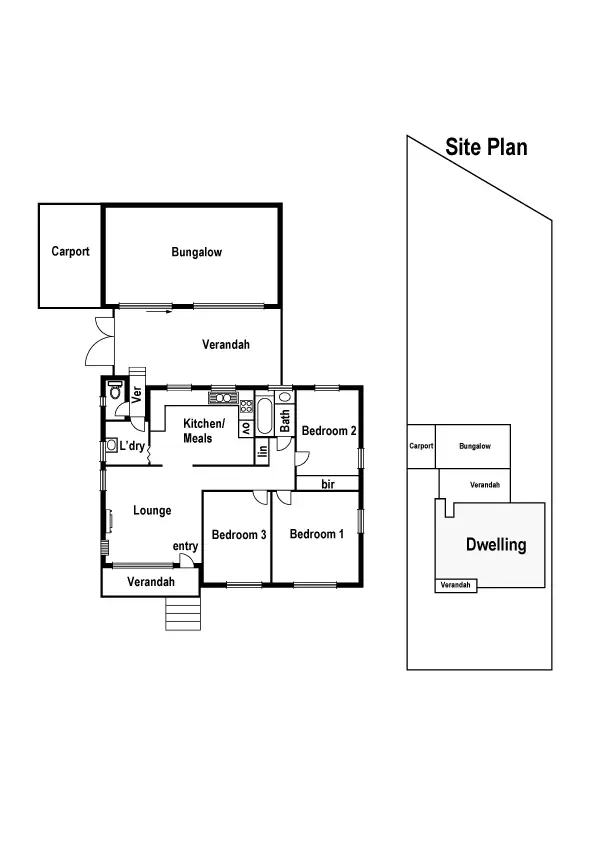 Floorplan of Homely house listing, 33 Goulburn Avenue, Reservoir VIC 3073
