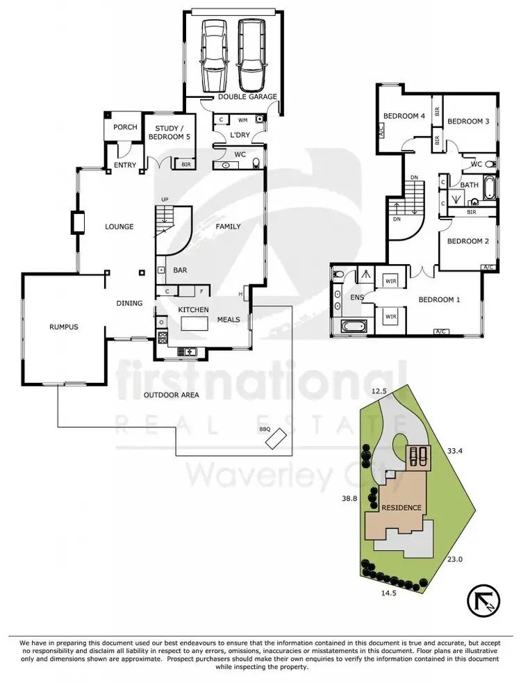 Floorplan of Homely house listing, 5 Gera Court, Wantirna South VIC 3152