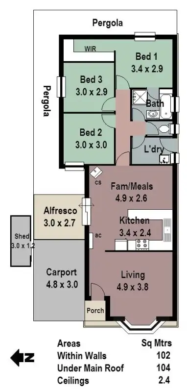 Floorplan of Homely house listing, 2/15 Donoghue Road, Mount Barker SA 5251