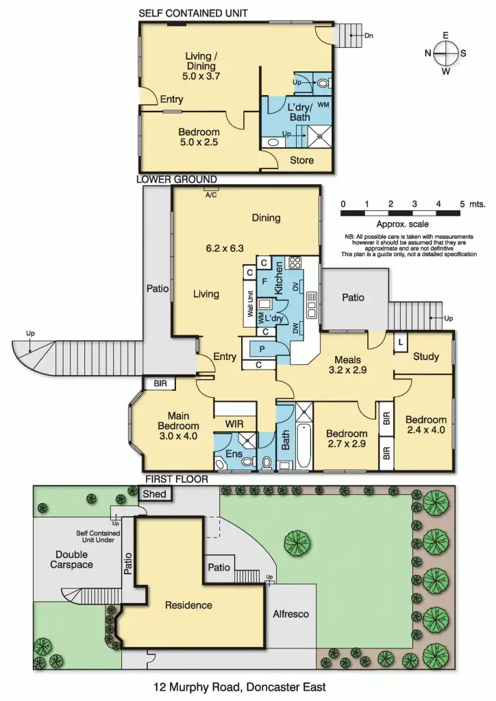 Floorplan of Homely house listing, 12 Murphy Road, Doncaster East VIC 3109