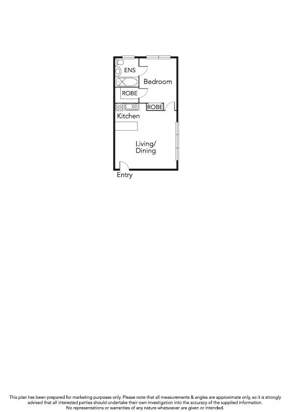 Floorplan of Homely apartment listing, 6/72 Withers Street, Albert Park VIC 3206